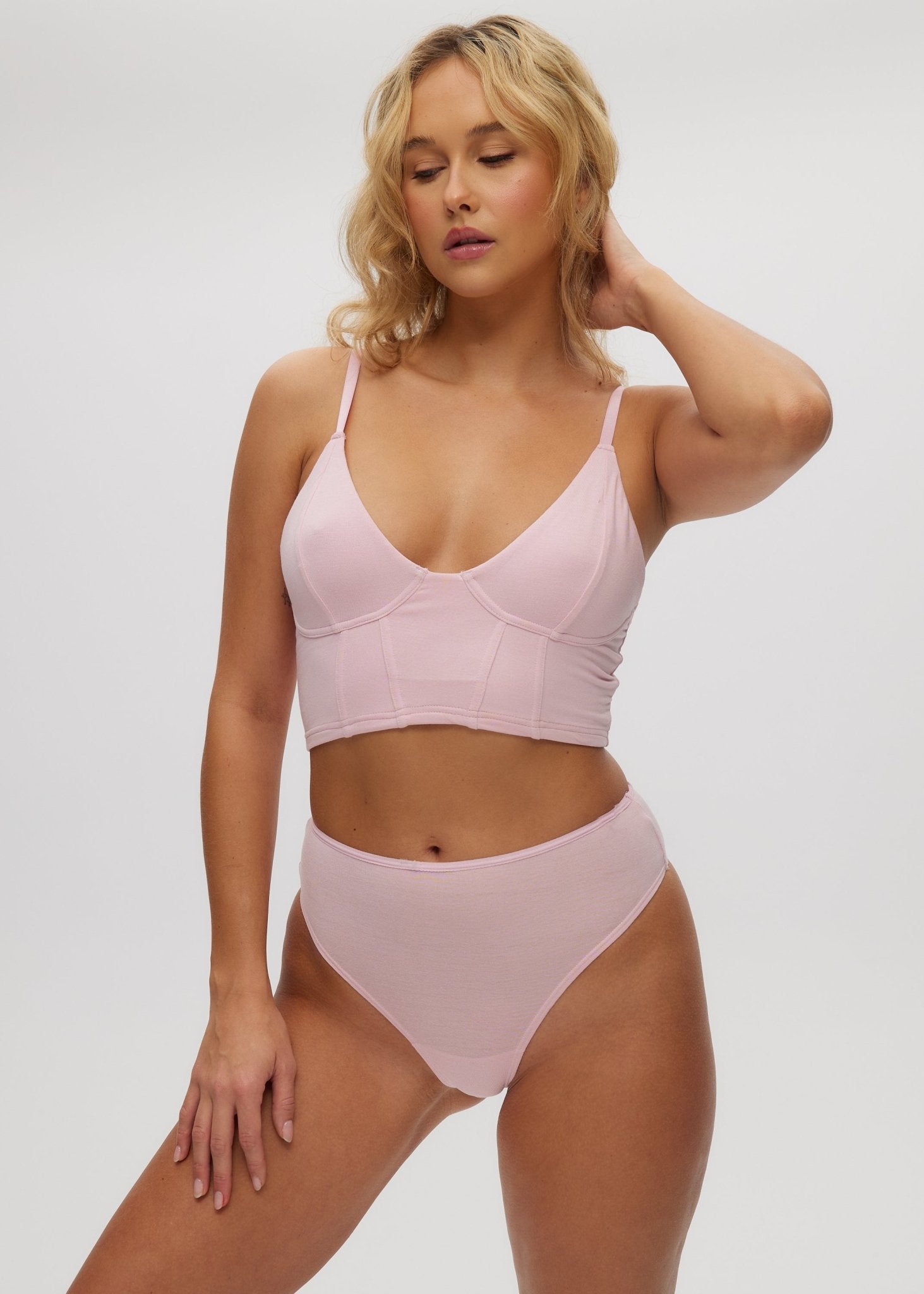 String taille haute - Sous-vêtements en bambou