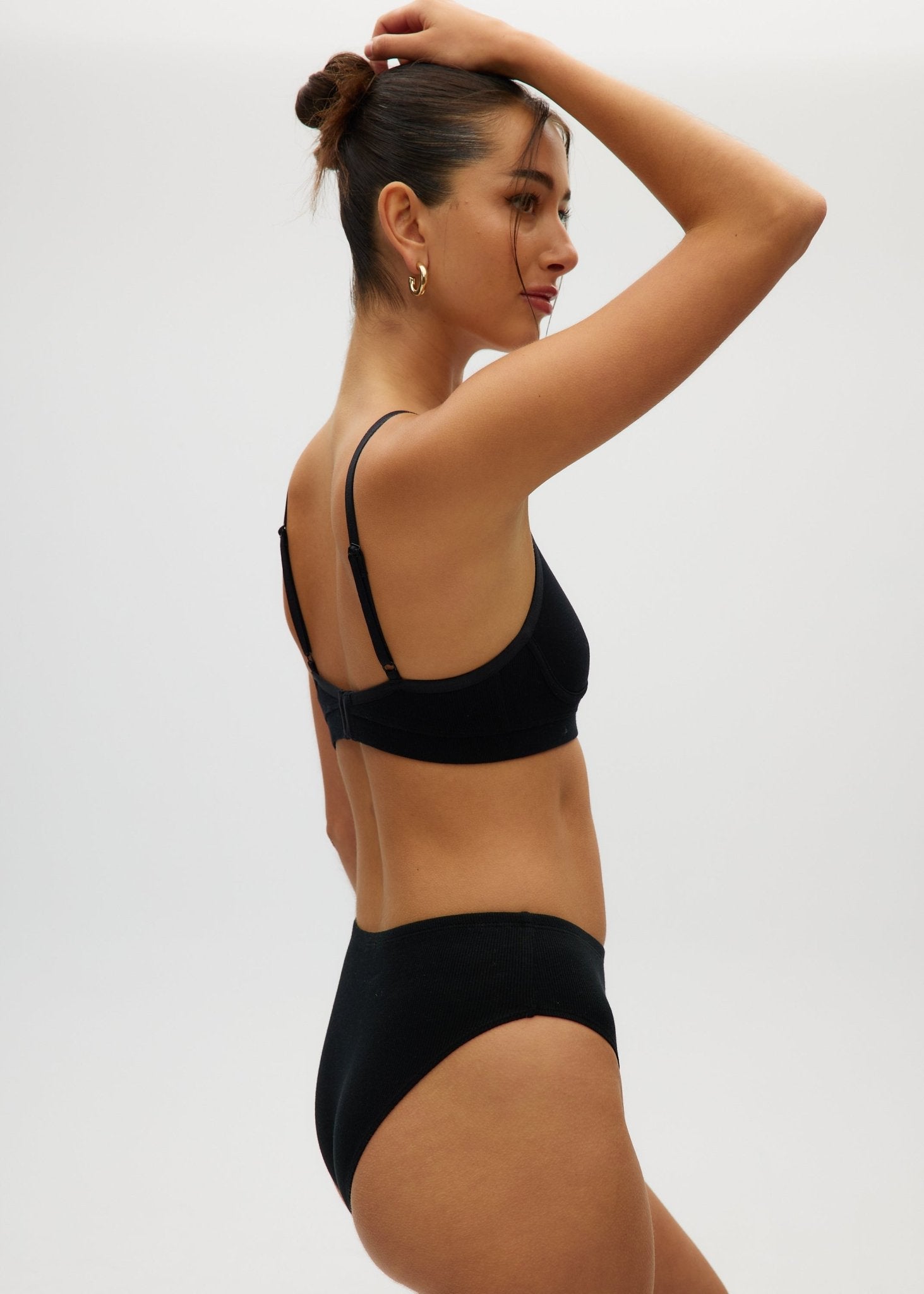 Bikini taille haute - Sous-vêtements en bambou