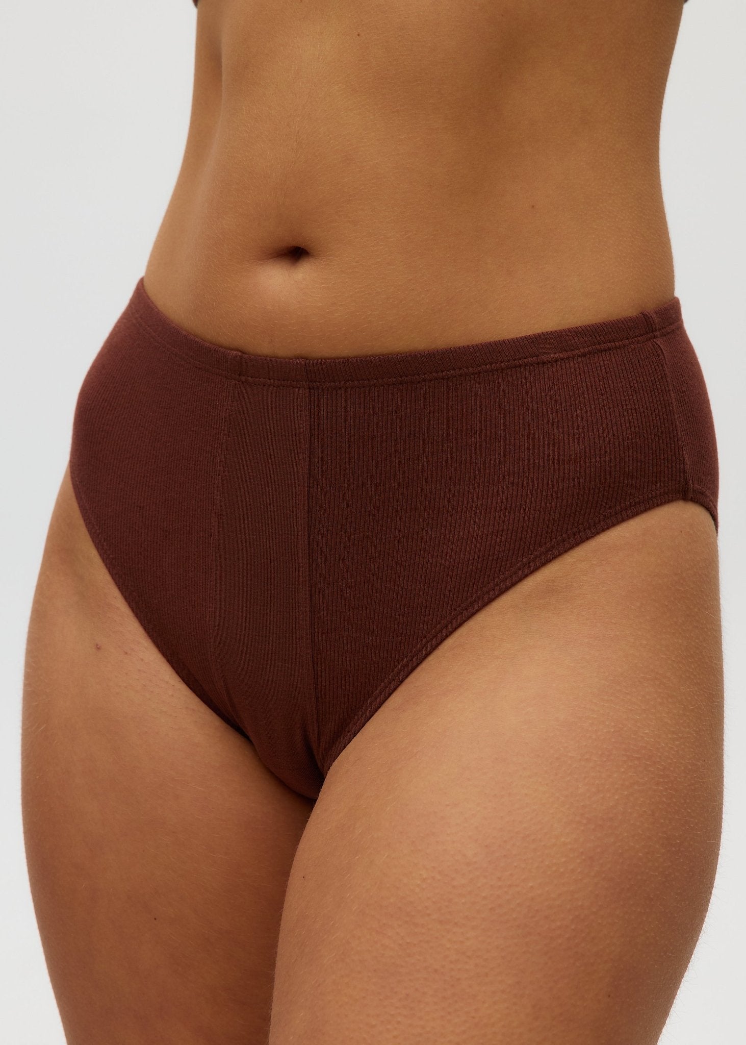 Bikini taille haute - Sous-vêtements en bambou