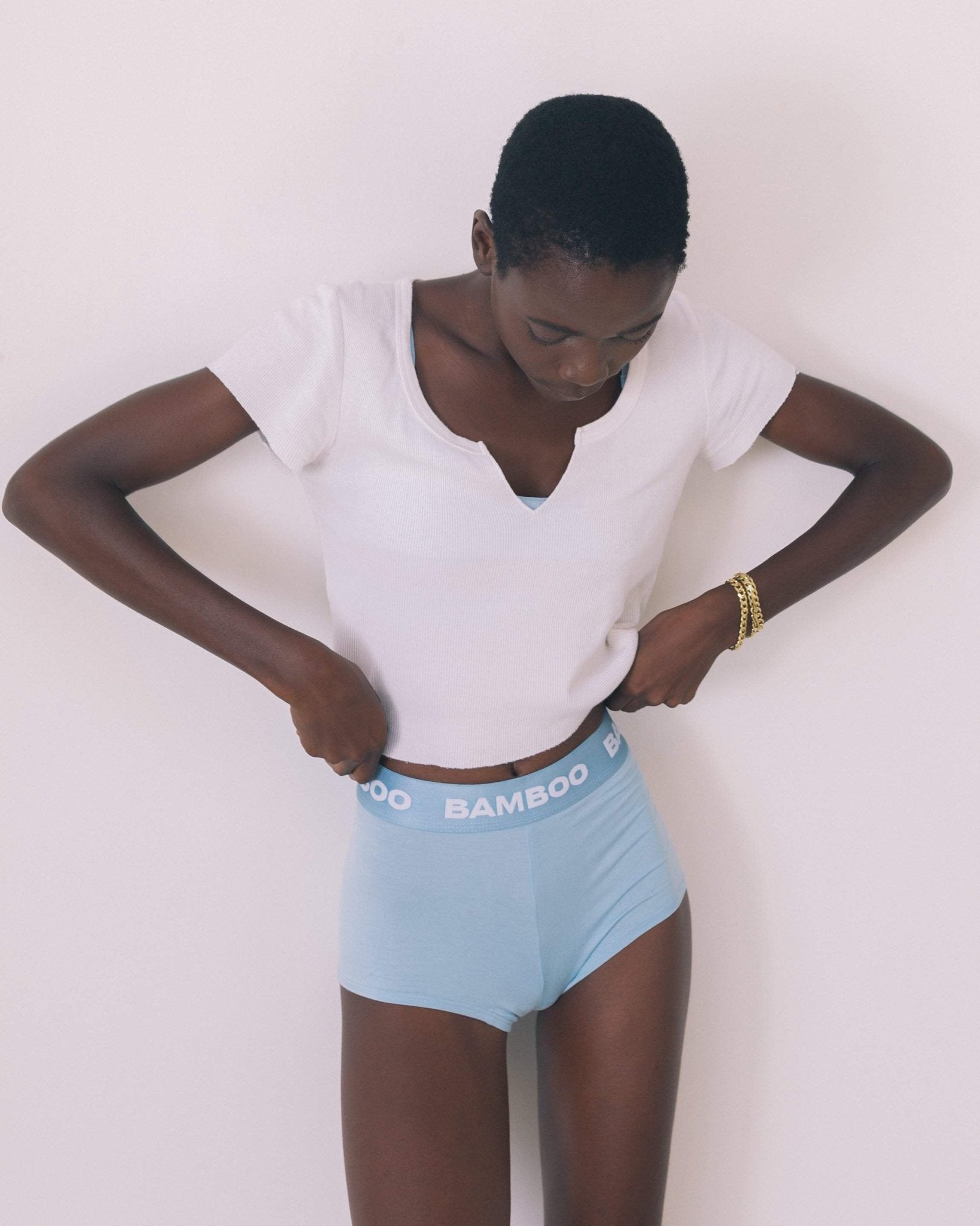 Boxer femme Unicolor - Sous-vêtements en bambou